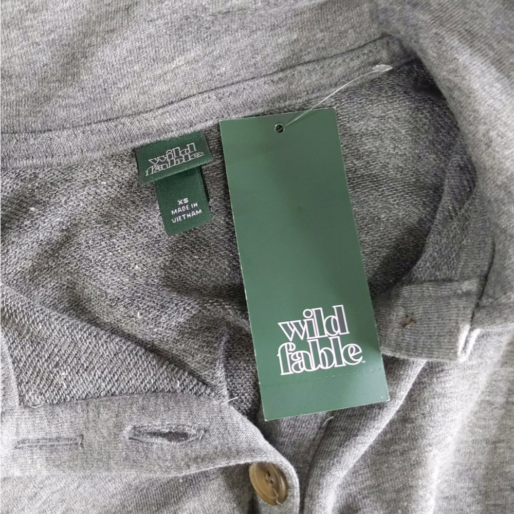 Wild Fable Cropped Polo Sweatshirt - Picture 6 of 16